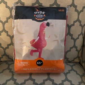 Kids inflatable flamingo costume